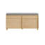 8 Pair Shoe Storage Bench