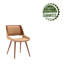 Basil Faux Leather Mid-Century Dining Chair-1547497405