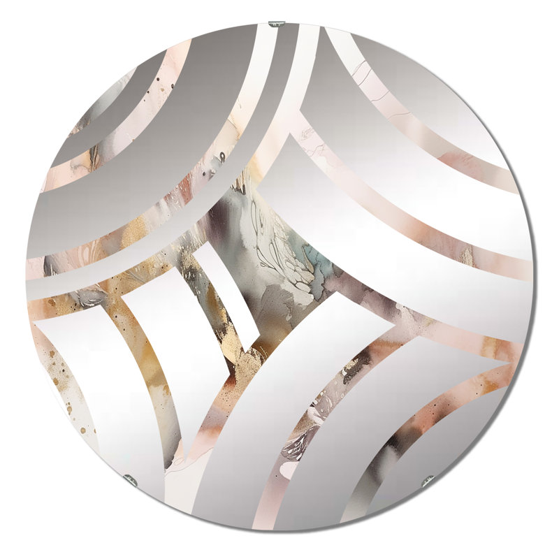 Miroir décoratif Parvarti, 23,6 po x 23,6 po