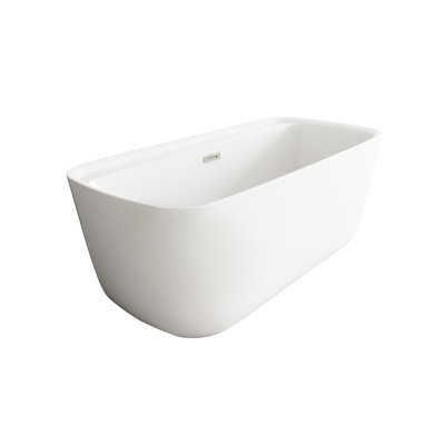 Cavidan 59'' x 30'' Freestanding Soaking Bathtub
