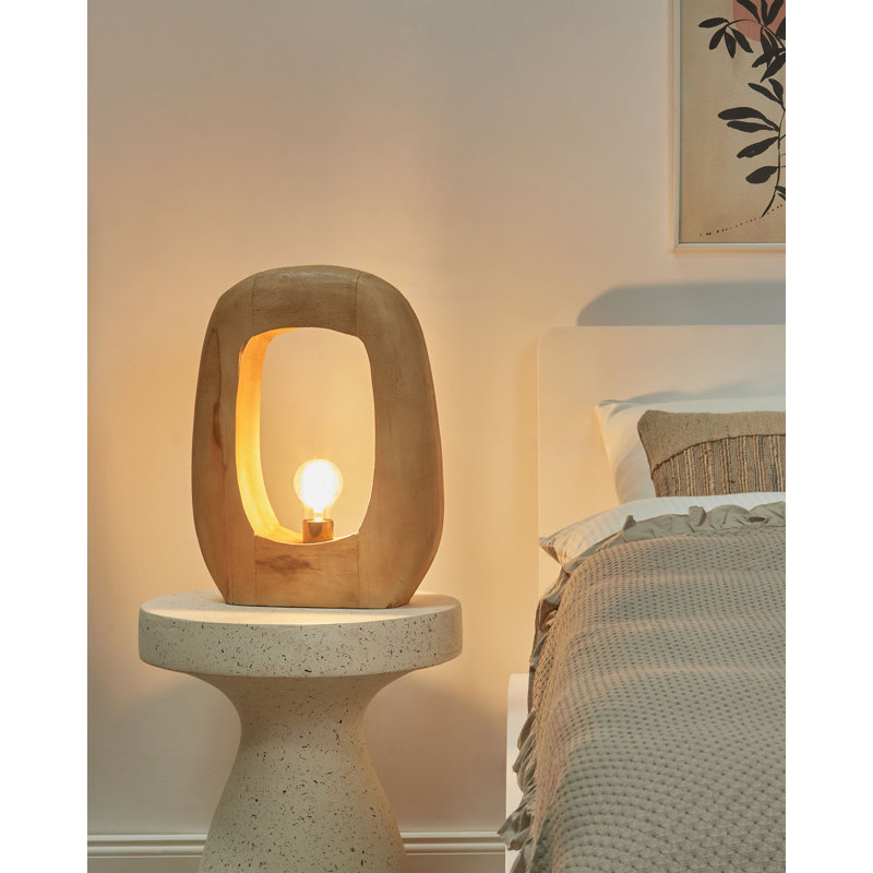 Irwinton Solid Wood Novelty Lamp