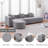 Meyzieu Upholstered L-Shaped Sectional-104228395-104228389