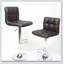 Tabouret de bar pivotant réglable en similicuir, ensemble de 2 pouces de l 17,5 po x P 17,5 po x H 35 à 43,5 po-1481736018