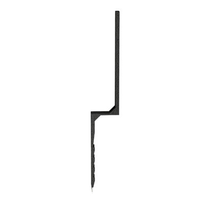 4-Pack Heavy-Duty Fence Post Repair Kit - Metal Support Stakes for Quick Fix of Broken or Leaning 4x4 & 6x6 Wood Garden Fence Posts