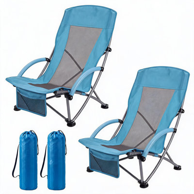 Folding Reclining Beach Chair