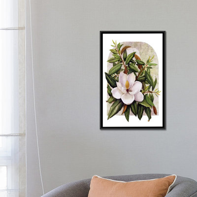 «Magnolia Vignette» par Marcia Matcham, reproduction d'art graphique sur toile