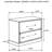 Modern 2-Drawer Accent Nightstand