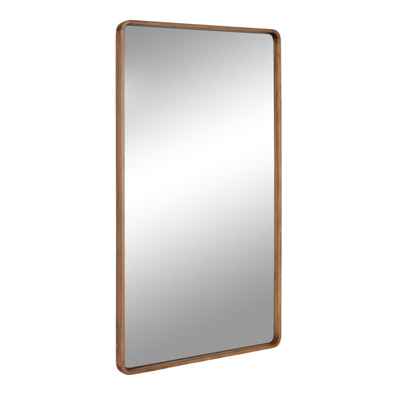 Miroir d'appoint Sherman, 36 po x 20 po, Rustique naturel