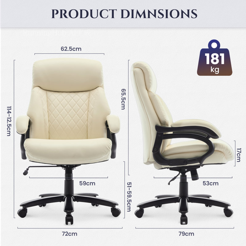 Office Chair, Ivory