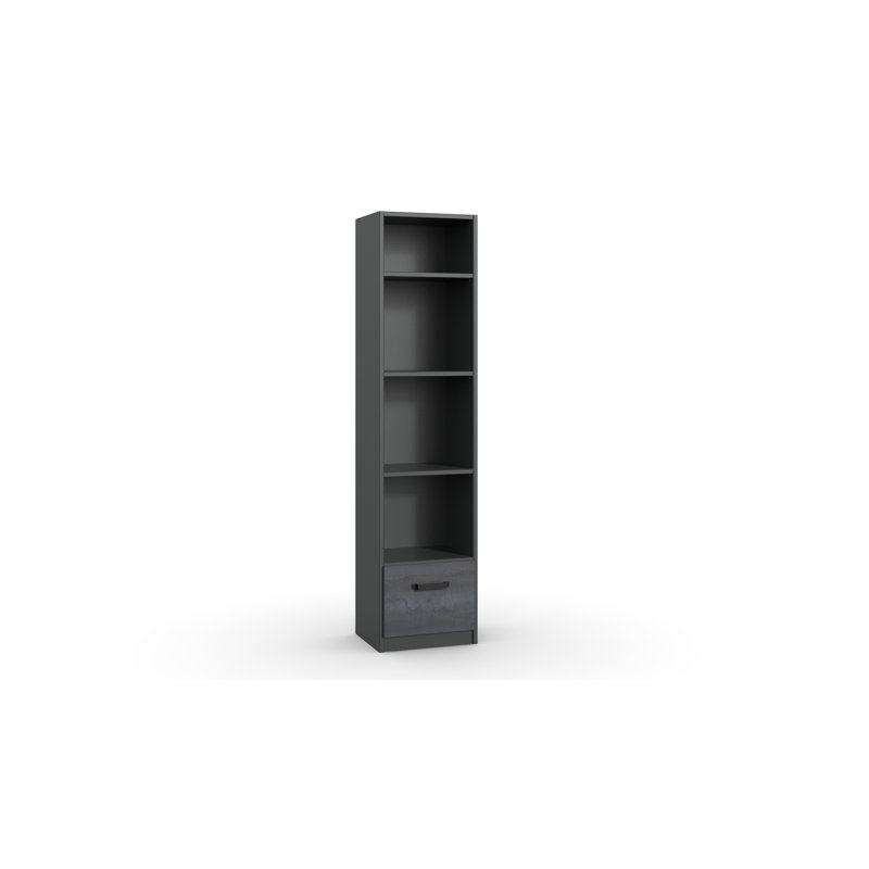 Ossineke 198 cm H x 47 cm W Standard Bookcase