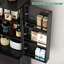 Armoire de rangement de 72 po de hauteur, 4 portes, étagères réglables, garde-manger moderne pour la cuisine, la salle à manger et le salon-534876898-534876899