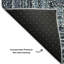Tapis géométrique de qualité supérieure lavable à la machine Bucz AMF1725-1860793649