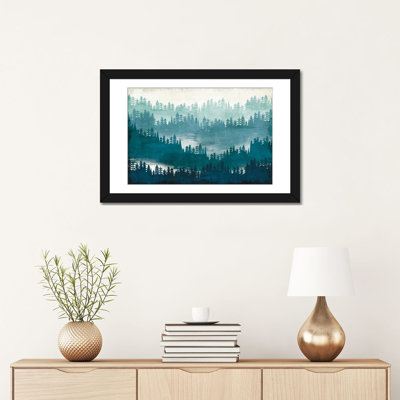 «Mountainscape II», impression sur toile tendue