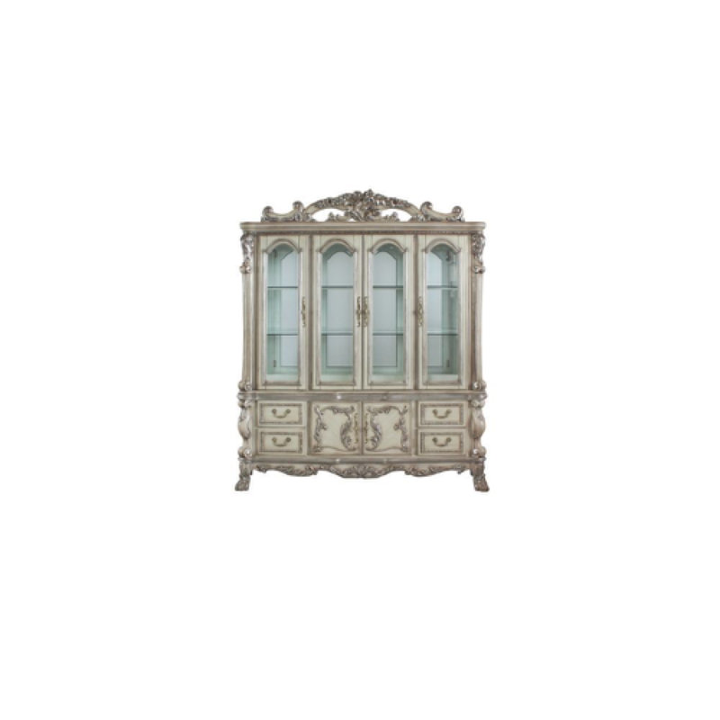 Hutch dresser, Blanc os rétro