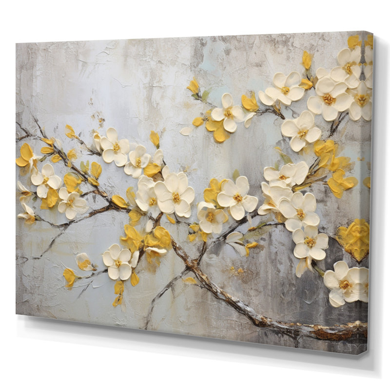 «Apple Blossom Harmony XVII», reproduction d'art sur toile, H 34 po x l 44 po x P 1,5 po, Toile tendue
