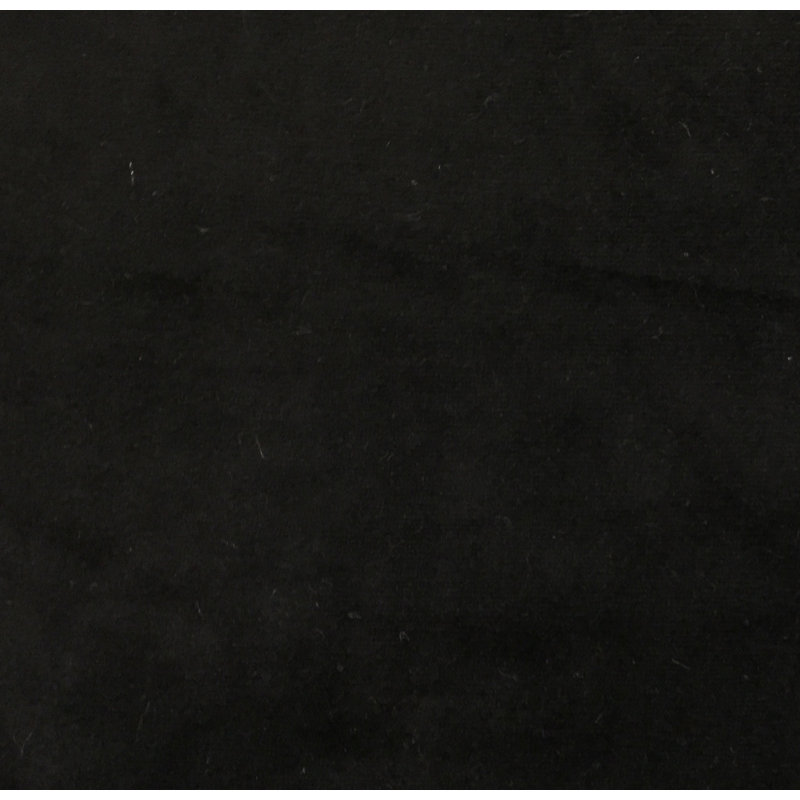 Solid Velvet | Velluto Fabric, Black