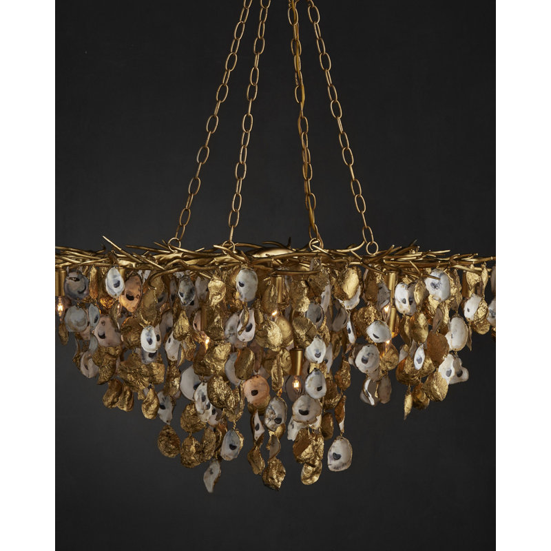 Lucullan 14 - Light Wrought Iron Chandelier