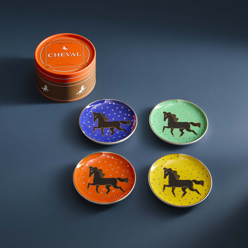 Cheval Coaster Set