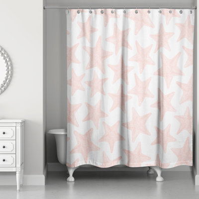 Rideau de douche simple Leeann