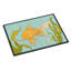 Tapis de porte d’extérieur anti-dérapant fish-38381358