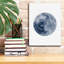 «Blue Moon» par Brandon Wong, art mural sur toile-760107898