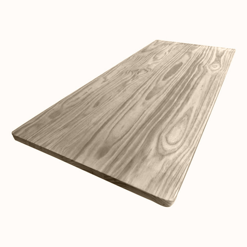 Plateau de table en bois manufacturé, Brun foncé