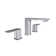 Lulani Widespread Bathroom Faucet with Drain Assembly