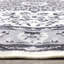 Tapis oriental gris tissé à la machine Clotene