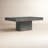Shaye Rectangular Concrete Coffee Table 