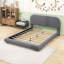 Lit plateforme tapissier avec tête de lit et pieds centraux Teddy-1995716039-1995582413