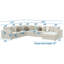 Canapé modulaire 6 pièces Ritzy-111700863