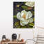 «Heirloom Magnolia» sur toile noire-448915495-448915492