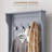 28" 3-In-1 Entryway Hall Tree With Storage Bench, Coat Rack With Four Hooks And Shoe Storage, Gray-514526732