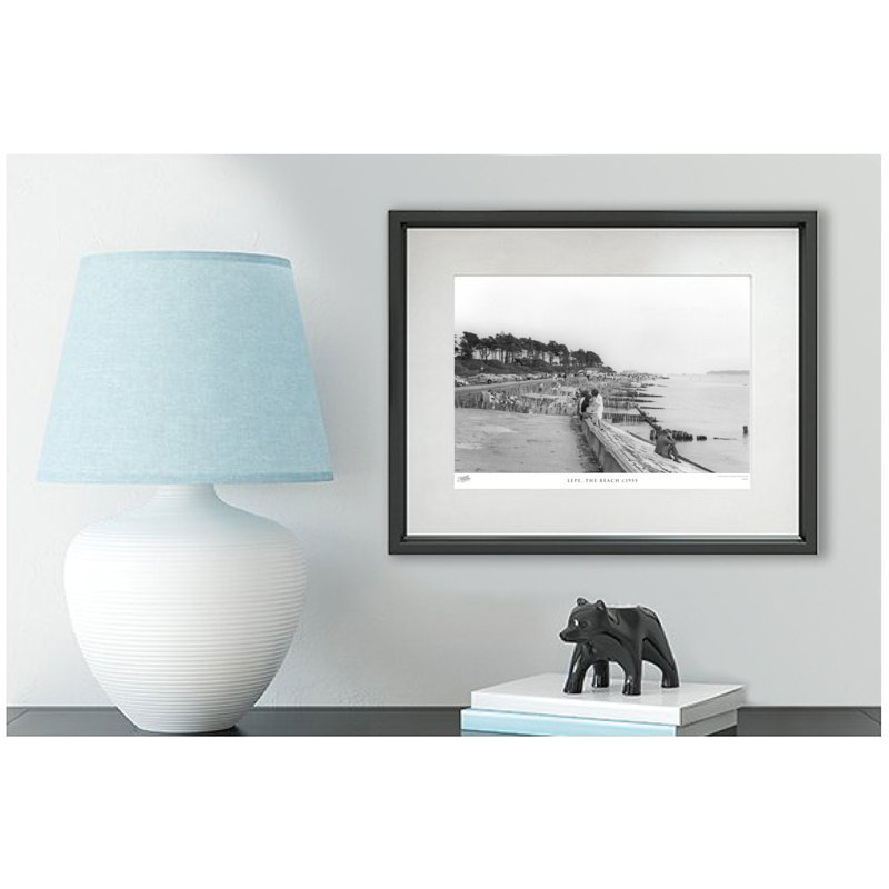Lepe, The Beach C1955 by Francis Frith - Single Picture Frame Print, 60cm H x 80cm W x 2.3cm D