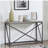 Sonoma Grey and Black Rectangular Sofa Table