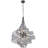 Flow 6-Light Twist Pendant - Steel-484989815-484989808