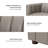 Anorea 83'' Genuine Leather Channel Tufted Sofa-72519629