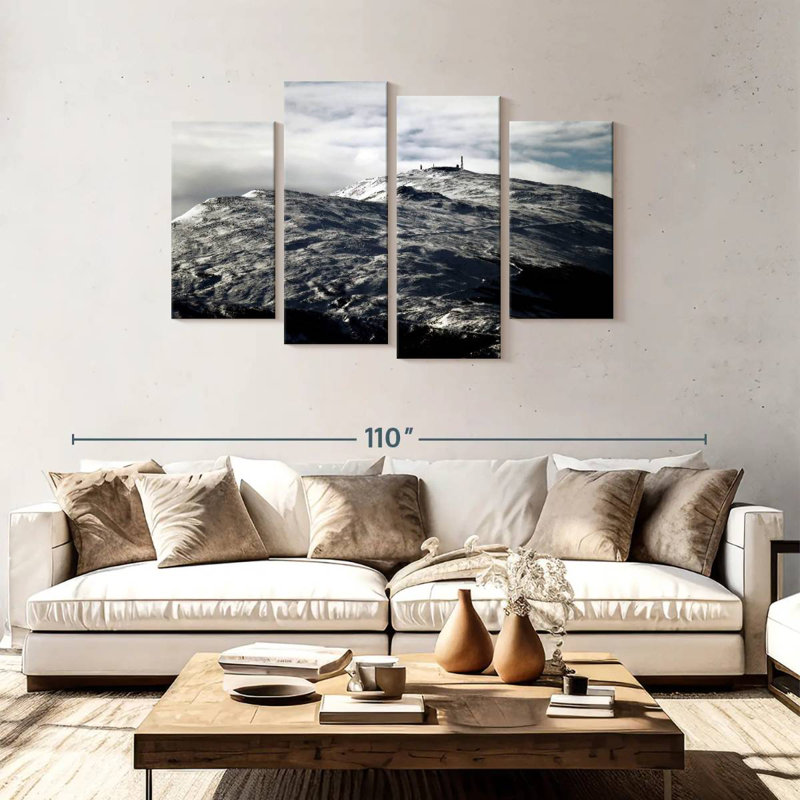 Alvord Mt. Washington Observatory, 48" H x 75" W