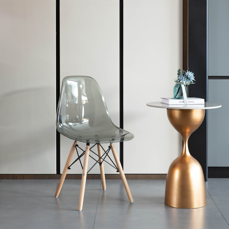 George Oliver Jeomar Modern Dining Chair with Wooden Dowel Eiffel