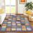 Machine Washable Indoor/Outdoor Chantille ACN2501 Squares Rug-100369945-100369936