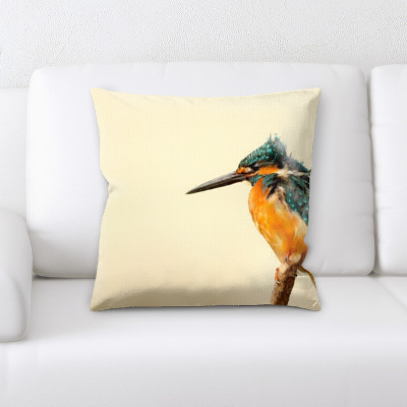 Microsuede Throw Pillow