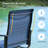 4-Person Patio Dining Set with Round Metal Dining Table and 4 PVC-coated polyester Swivel  Chairs-331165532