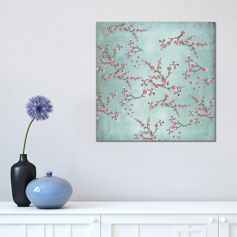 Sakura - Love by Monika Strigel - Wrapped Canvas Print, 45.72 cm H x 45.72 cm W x 1.91 cm D