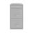 18" 3-Drawer Modern Metal Organizer File Cabinet-92093506