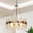 Rokesha 4 - Light Unique Drum Chandelier 