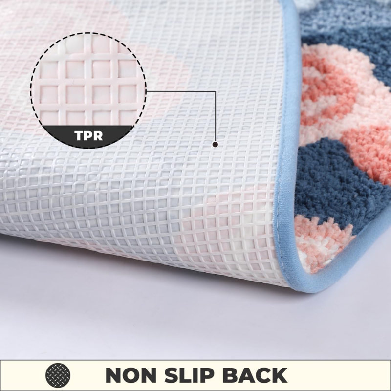Tapis de bain Floral