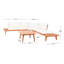 Ensemble de conversation modulaire 4 pièces avec coussins Butrus-861358494