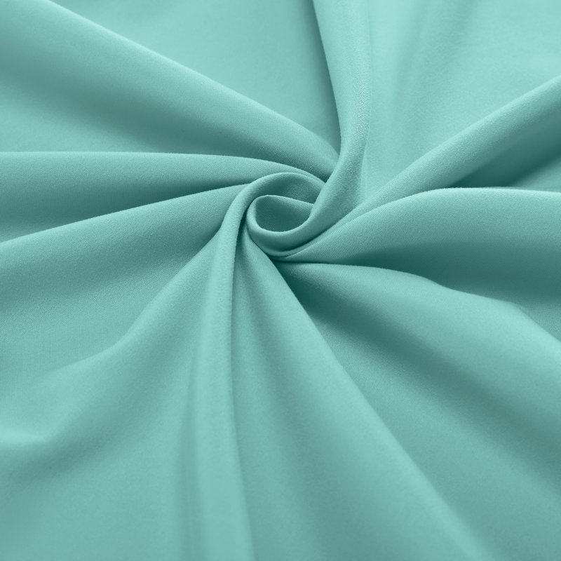  Ensemble de draps en microfibre écologique, Ensemble de draps pour très grand lit avec drap-h, Vert