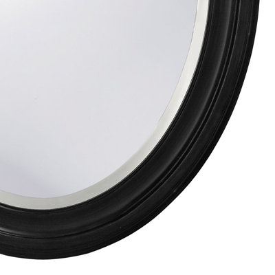Cardale Solid Wood Oval Mirror