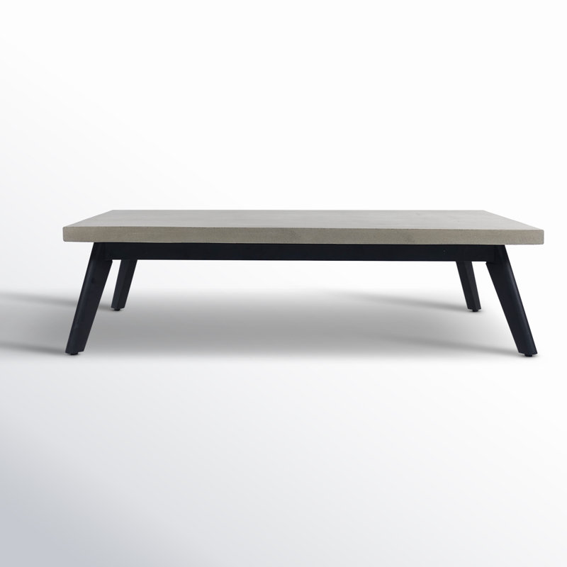 Alar 47'' Stone Outdoor Coffee Table